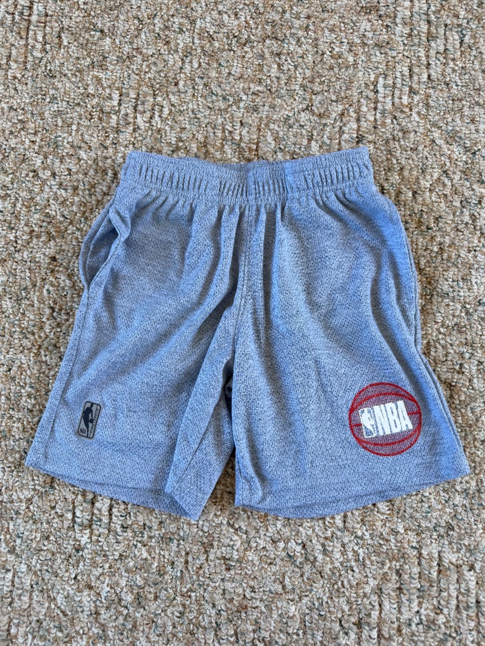 NBA boys 100% Polyester shorts. Size 8
